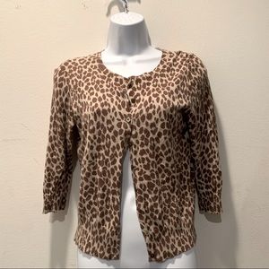 Leopard Cardigan